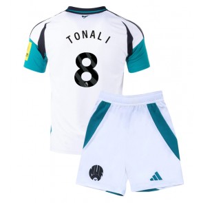 Billiga Newcastle United Sandro Tonali #8 Tredjeställ Barn 2024-25 Kortärmad (+ Korta byxor)